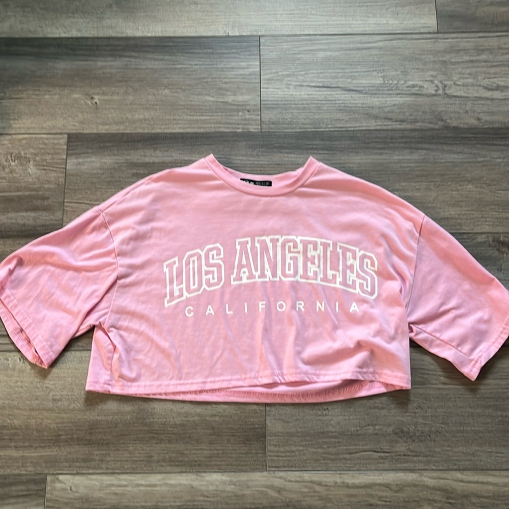 LA Cropped Tee
